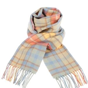 Elegant Pastel Plaid Scarf